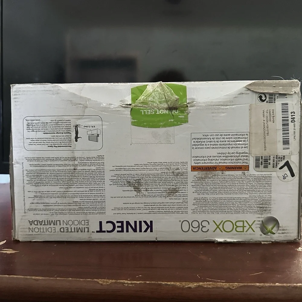 Microsoft Xbox 360 S Limited Edition Star Wars Console Tested No Controller